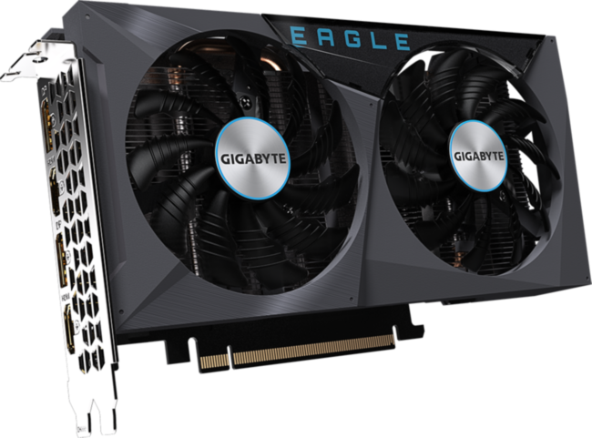 Видеокарта Gigabyte GV-N3050EAGLE-8GD Видеокарта Gigabyte GV-N3050EAGLE-8GD