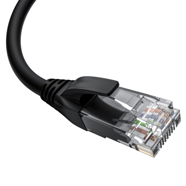 GCR Патч-корд прямой 3.0m UTP кат.5e, черный, верхний угол, литой, ethernet high speed, RJ45, T568B, GCR-53201 Greenconnect RJ45(m) - RJ45(m) Cat. 5e 3м чёрный GCR Патч-корд прямой 3.0m UTP кат.5e, черный, верхний угол, литой, ethernet high speed, RJ45, T568B, GCR-53201 Greenconnect RJ45(m) - RJ45(m) Cat. 5e 3м чёрный