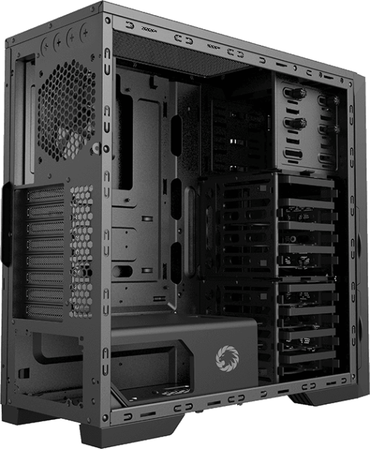 Компьютерный корпус E-ATX, без блока питания GameMax TiTan Silent