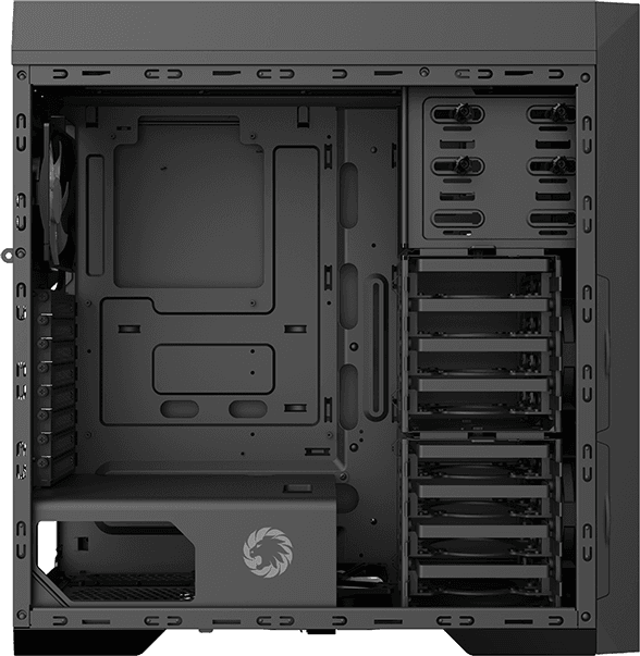 Компьютерный корпус E-ATX, без блока питания GameMax TiTan Silent