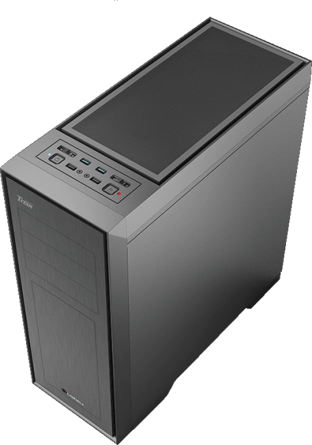 Компьютерный корпус E-ATX, без блока питания GameMax TiTan Silent