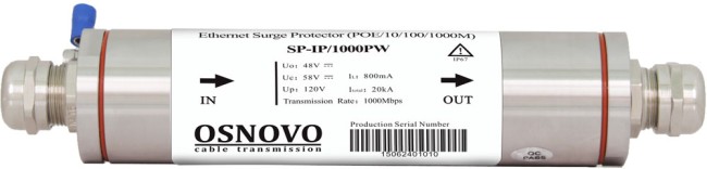 Грозозащита OSNOVO SP-IP/1000PW