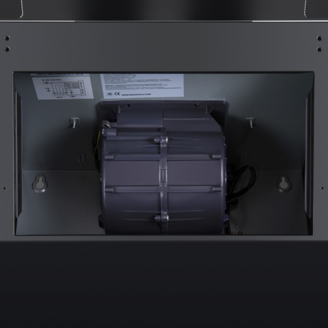 ВЫТЯЖКА MAUNFELD Maunfeld CASCADA PUSH 60 Glass Black ВЫТЯЖКА MAUNFELD Maunfeld CASCADA PUSH 60 Glass Black