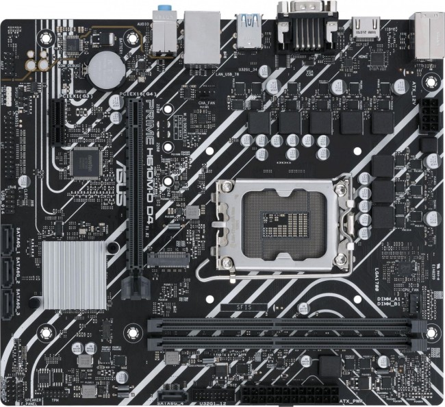 Материнская плата ASUS PRIME H610M-D D4 Материнская плата ASUS PRIME H610M-D D4