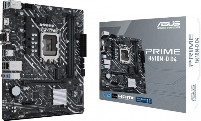 Материнская плата ASUS PRIME H610M-D D4 Материнская плата ASUS PRIME H610M-D D4