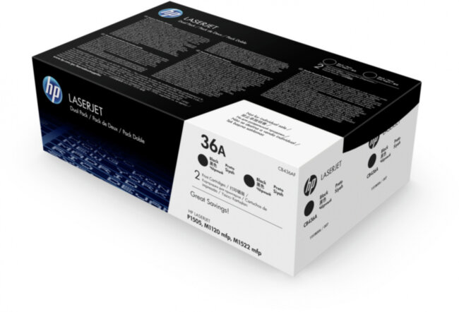 Тонер-картридж набор из 2 шт HP CB436AF Тонер-картридж набор из 2 шт HP CB436AF