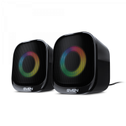 АС SVEN G345, черный, акустическая система 2.0 (10 Вт, RGB, питание USB, Bluetooth) SVEN G345 АС SVEN G345, черный, акустическая система 2.0 (10 Вт, RGB, питание USB, Bluetooth) SVEN G345