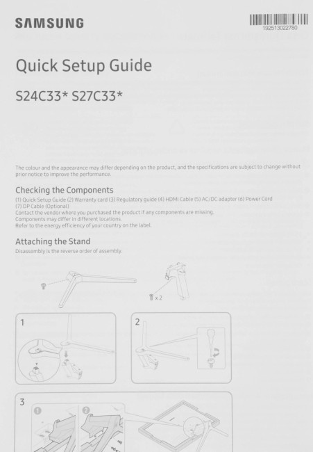 ЖК монитор Samsung S24C330GAI Samsung Essential S3 S24C330GAI  (LS24C330GAIXCI)