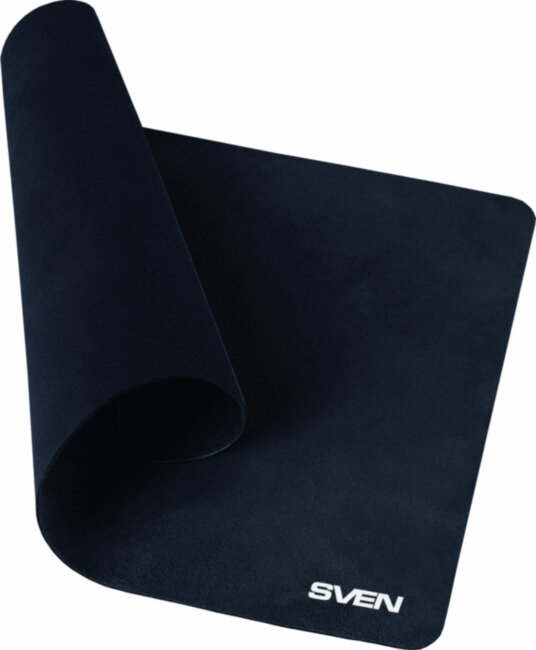 Коврик для мыши SVEN HP, черный, 300х225х1 мм, материал: тканевое покрытие, пористая резина Sven HP