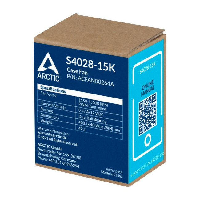Вентилятор корпусной ARCTIC ACFAN00264A Вентилятор корпусной ARCTIC ACFAN00264A