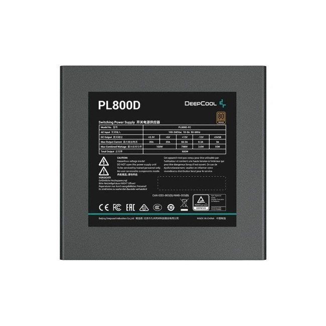Блок питания Deepcool R-PL800D-FC0B-WDEU-V2 Блок питания Deepcool R-PL800D-FC0B-WDEU-V2