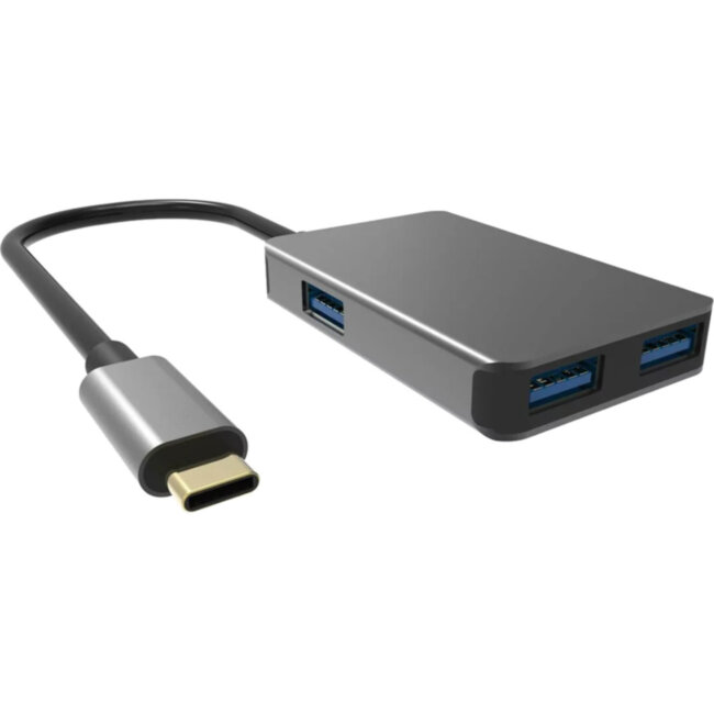 Кабель-концентратор USB 3.1 Type-Cm --> 4 port USB3.0(f) Aluminum Shell VCOM <DH310B> VCOM DH310B Кабель-концентратор USB 3.1 Type-Cm --> 4 port USB3.0(f) Aluminum Shell VCOM <DH310B> VCOM DH310B