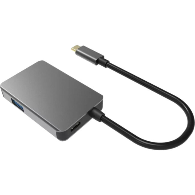 Кабель-концентратор USB 3.1 Type-Cm --> 4 port USB3.0(f) Aluminum Shell VCOM <DH310B> VCOM DH310B Кабель-концентратор USB 3.1 Type-Cm --> 4 port USB3.0(f) Aluminum Shell VCOM <DH310B> VCOM DH310B