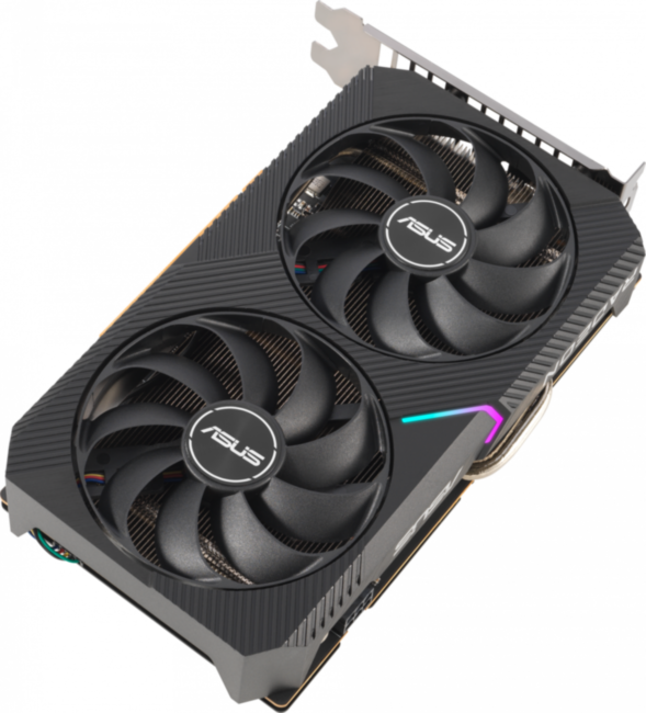 Видеокарта ASUS DUAL-RX6500XT-O4G Видеокарта ASUS DUAL-RX6500XT-O4G