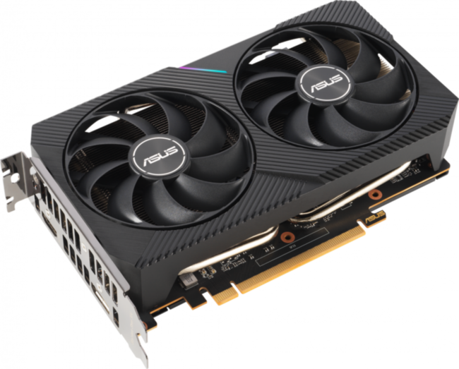 Видеокарта ASUS DUAL-RX6500XT-O4G Видеокарта ASUS DUAL-RX6500XT-O4G