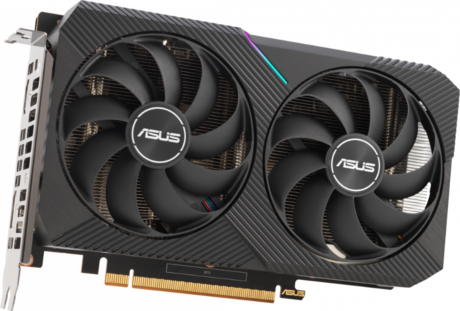Видеокарта ASUS DUAL-RX6500XT-O4G Видеокарта ASUS DUAL-RX6500XT-O4G