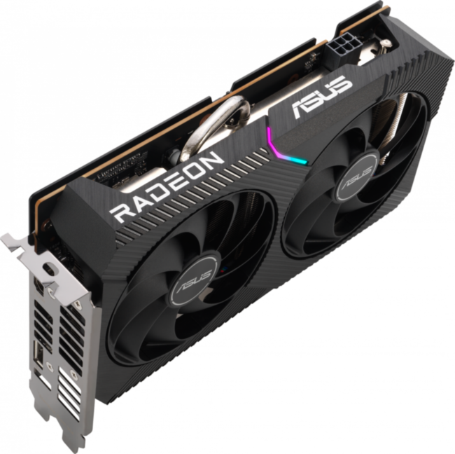 Видеокарта ASUS DUAL-RX6500XT-O4G Видеокарта ASUS DUAL-RX6500XT-O4G
