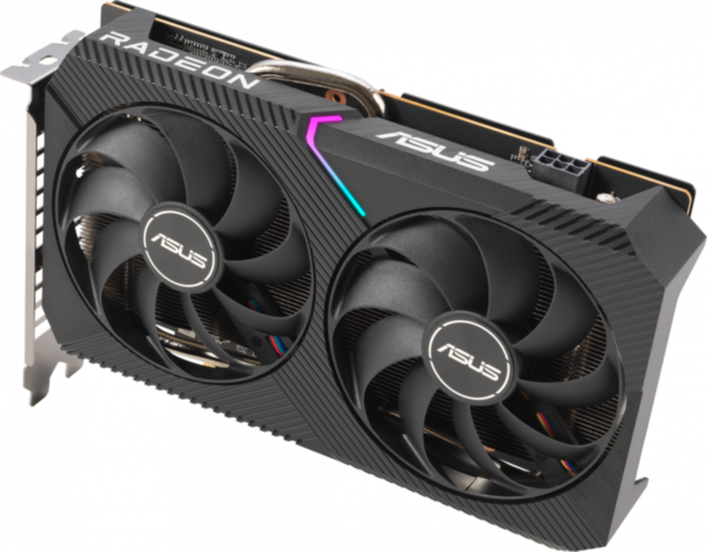 Видеокарта ASUS DUAL-RX6500XT-O4G Видеокарта ASUS DUAL-RX6500XT-O4G