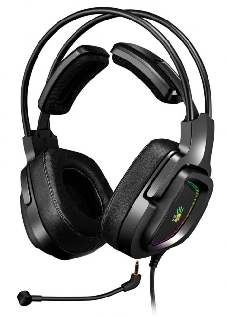Наушники с микрофоном A4Tech G575 USB/ BLACK Наушники с микрофоном A4Tech G575 USB/ BLACK