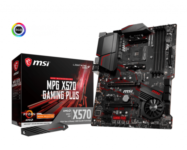 Материнская плата MSI MPG X570 GAMING PLUS