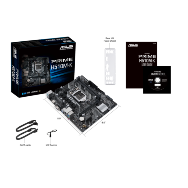 Материнская плата ASUS PRIME H510M-K