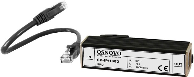 Грозозащита OSNOVO SP-IP/100D
