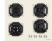 Встраиваемые газовые панели MAUNFELD Maunfeld EGHG.64.23CBG/G