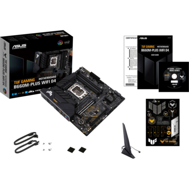 Материнская плата ASUS TUF GAMING B660M-PLUS WIFI D4 (90MB1930-M0EAY0)