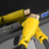 GCR Кабель 3.0m HDMI версия 1.4, черный, желтые коннекторы, OD7.3mm, 30/30 AWG, позолоченные контакты, Ethernet 10.2 Гбит/с, 3D, 4K GCR-HM340-3.0m, экран Greenconnect GCR-HM340-3.0m