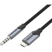 Кабель Vention USB Micro B M/Jack 3,5 mm M - 1.5 м Vention BDGBG Кабель Vention USB Micro B M/Jack 3,5 mm M - 1.5 м Vention BDGBG