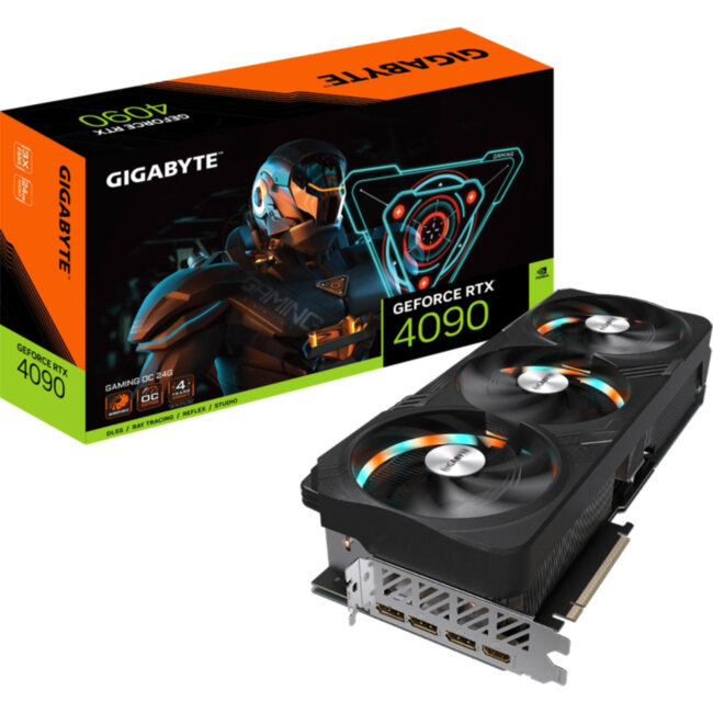 Видеокарта Gigabyte GV-N4090GAMING OC-24GD Видеокарта Gigabyte GV-N4090GAMING OC-24GD
