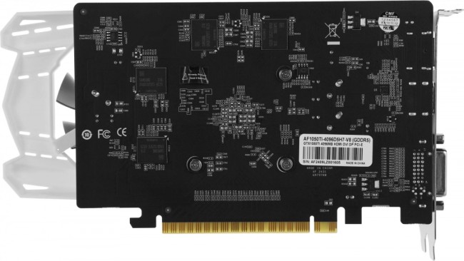 Видеокарта AFOX CORPORATION AF1050TI-4096D5H7-V8 Видеокарта AFOX CORPORATION AF1050TI-4096D5H7-V8