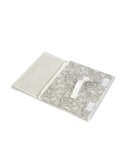 Короб для хранения Короб для хранения Grey Flower 30х40x25 Короб для хранения Короб для хранения Grey Flower 30х40x25
