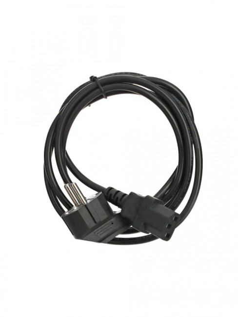 Кабель компьютер --> розетка 220V ( угловая Евровилка) <VDE> 3G*0,5mm2 VCOM <CE021-CU0.5-1.8> , 1.8м VCOM CE021-CU0.5-1.8M