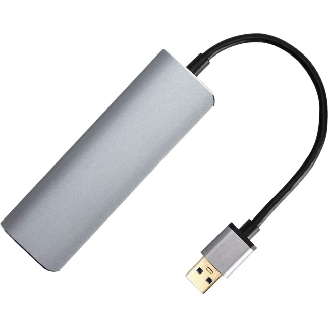 Адаптер концентратор USB 3.1 Type-A --> 4 USB3.0 Alum Shell HUB+ PD, VCOM <CU4383A> VCOM CU4383A Адаптер концентратор USB 3.1 Type-A --> 4 USB3.0 Alum Shell HUB+ PD, VCOM <CU4383A> VCOM CU4383A
