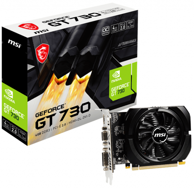 Видеокарта MSI N730K-4GD3 / OCV1 Видеокарта MSI N730K-4GD3 / OCV1