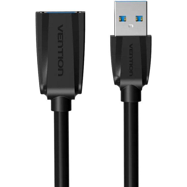 Кабель-удлинитель Vention USB 3.0 AM/AF - 0.5м Black Edition Vention VAS-A45-B050