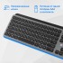 Клавиатура Oklick K859W серый/черный USB беспроводная slim Multimedia (2002136) Oklick 2002136 Клавиатура Oklick K859W серый/черный USB беспроводная slim Multimedia (2002136) Oklick 2002136