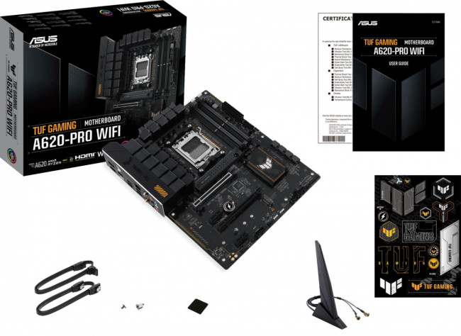 Материнская плата ASUS TUF GAMING A620-PRO WIFI Материнская плата ASUS TUF GAMING A620-PRO WIFI
