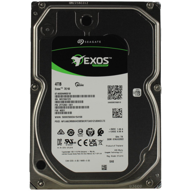 Жесткий диск Seagate Exos 7E10 4Tb (ST4000NM001B) Жесткий диск Seagate Exos 7E10 4Tb (ST4000NM001B)