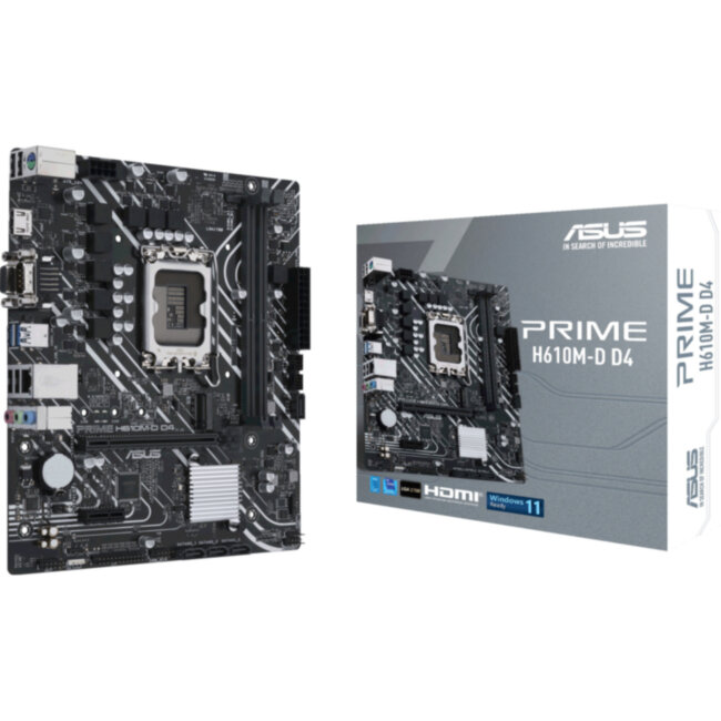Материнская плата ASUS PRIME H610M-D D4 (90MB1A00-M0EAY0)