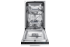 посудомоечная машина Samsung Samsung DW50R4050BB/WT