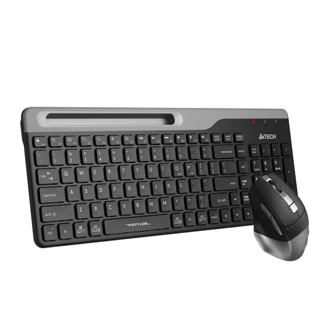 Клавиатура + мышь A4Tech Fstyler FB2535C клав:черный/серый мышь:черный/серый USB беспроводная Blueto A4Tech FB2535C SMOKY GREY Клавиатура + мышь A4Tech Fstyler FB2535C клав:черный/серый мышь:черный/серый USB беспроводная Blueto A4Tech FB2535C SMOKY GREY