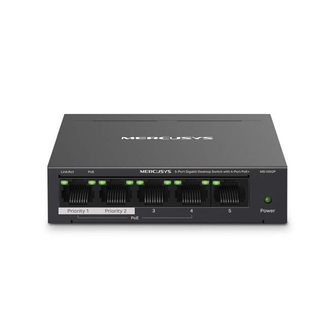 Коммутатор Mercusys MS105GP Коммутатор Mercusys MS105GP