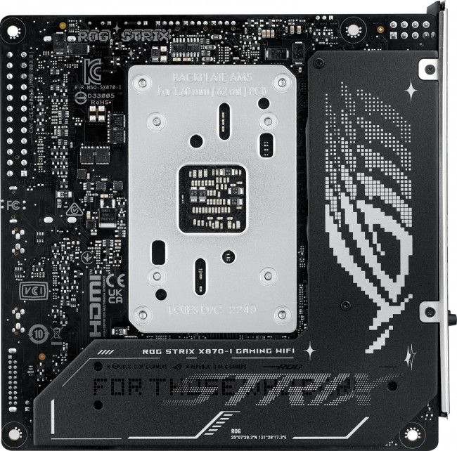 Материнская плата ASUS ROG STRIX X870-I GAMING WIFI Материнская плата ASUS ROG STRIX X870-I GAMING WIFI