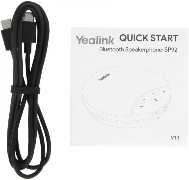 Спикерфон Yealink SP92 WITH DONGLE USB-C/A Спикерфон Yealink SP92 WITH DONGLE USB-C/A