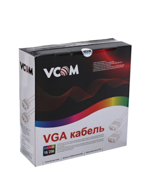 Кабель монитор-SVGA card (15M-15M) 40м 2 фильтра VCOM <VVG6448-40M> VCOM VGA (m) - VGA (m) 40м Кабель монитор-SVGA card (15M-15M) 40м 2 фильтра VCOM <VVG6448-40M> VCOM VGA (m) - VGA (m) 40м