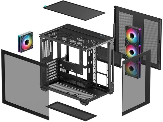 Корпус Deepcool R-CG530-BKADA4-G-1 Корпус Deepcool R-CG530-BKADA4-G-1
