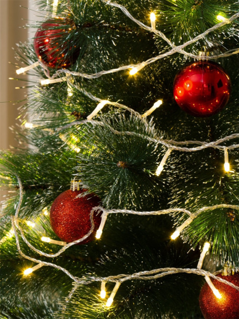 Гирлянда Гирлянда 100LED 220V, 8 режимов, 10 м, нить, белый Гирлянда Гирлянда 100LED 220V, 8 режимов, 10 м, нить, белый