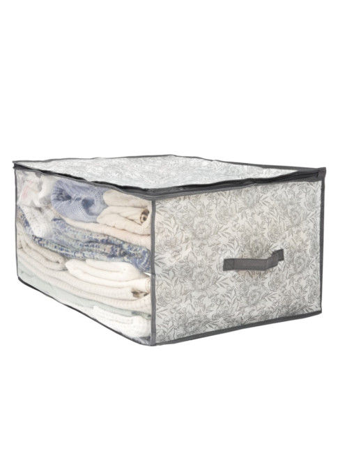 Короб для хранения Короб для хранения Grey Flower 60х50х35 Короб для хранения Короб для хранения Grey Flower 60х50х35